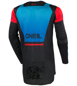 Maillot cross O'Neal Prodigy Five Four Bleu 2025 Dos