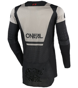 Maillot cross O'Neal Prodigy Five Four Gris 2025 Dos