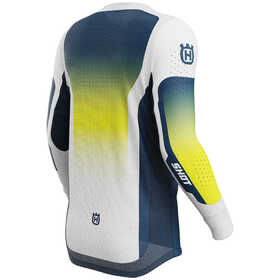 Maillot cross Shot Aerolite Husqvarna Bleu 2025 Dos