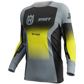 Maillot cross Shot Aerolite Husqvarna Noir 2025