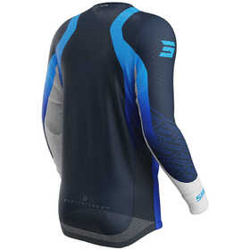 Maillot cross Shot Aerolite Ultra Bleu 2025 Dos