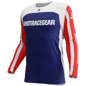 Maillot cross Shot Contact Mythic Bleu-Rouge 2025