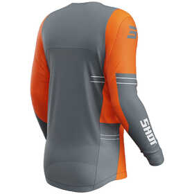 Maillot cross Shot Contact Shield Orange 2025 Dos