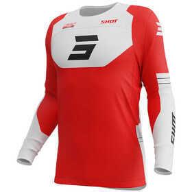 Maillot cross Shot Contact Shield Rouge 2025