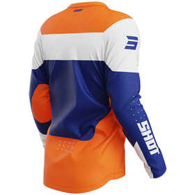 Maillot cross Shot Devo League Orange 2025 Dos