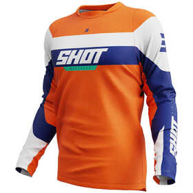 Maillot cross Shot Devo League Orange 2025