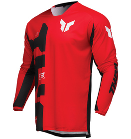 Maillot cross Thor Launchmode Forge Rouge 2025