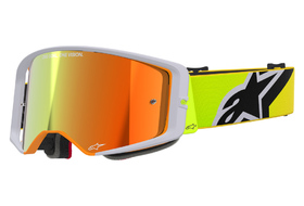 Masque cross Alpinestars Supertech Corp Jaune Fluo-Gris