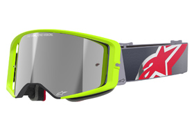 Masque cross Alpinestars Supertech Corp Jaune Fluo-Rouge