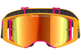 Masque cross Alpinestars Supertech Corp Jaune-Rose (3)