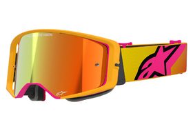 Masque cross Alpinestars Supertech Corp Jaune-Rose