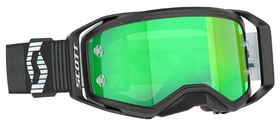 Masque cross Scott Prospect 2.0 Noir-Blanc - Ecran Mirror Vert