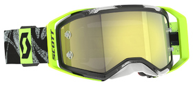 Masque cross Scott Prospect 2.0 Noir-Jaune Fluo - Ecran Mirror Jaune