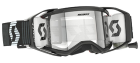 Masque cross Scott Prospect 2.0 Roll Off Noir-Blanc