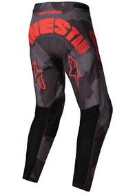 Pantalon cross Alpinestars Racer Hollow Orange Fluo 2025 Dos