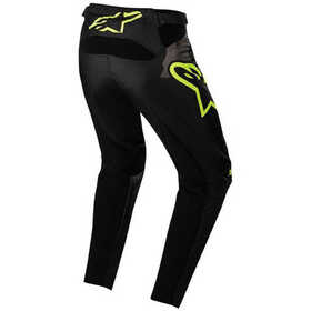 Pantalon cross Enfant Alpinestars Racer Tactical Jaune Fluo Dos