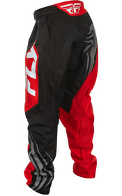 Pantalon cross Enfant Fly Racing F-16 Rouge 2025 Dos