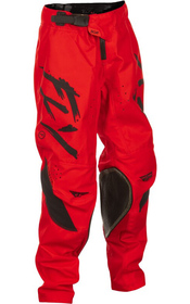 Pantalon cross Enfant Fly Racing Kinetic Stoke Rouge 2025