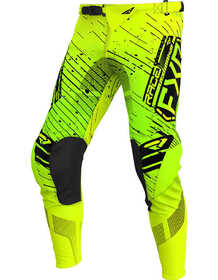 Pantalon cross Enfant FXR Podium Jaune Fluo-Lime 2025