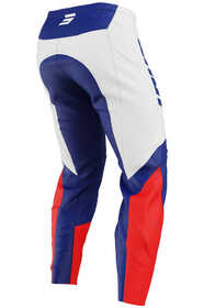 Pantalon cross Enfant Shot Draw League Bleu-Rouge 2025 Dos