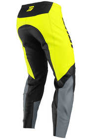 Pantalon cross Enfant Shot Draw League Jaune Fluo 2025 Dos