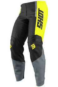 Pantalon cross Enfant Shot Draw League Jaune Fluo 2025