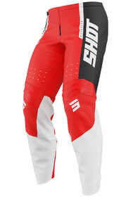 Pantalon cross Enfant Shot Draw League Rouge 2025