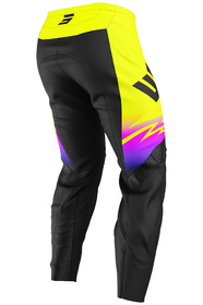 Pantalon cross Enfant Shot Draw X-Trem Jaune Fluo 2025 Dos