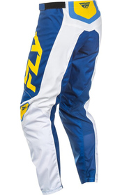 Pantalon cross Fly Racing F-16 Blanc 2025 Dos