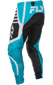 Pantalon cross Fly Racing Lite Bleu 2025 Dos