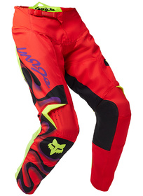 Pantalon cross Fox 180 Emotion Rouge Fluo 2025