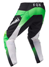 Pantalon cross Fox 180 Kawasaki 2025 Dos