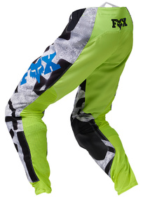 Pantalon cross Fox 360 Seventy4 Jaune Fluo 2025 Dos