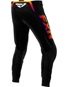 Pantalon cross FXR Clutch Noir-Spectrum 2025 Dos