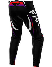 Pantalon cross FXR Clutch Pro Noir-Rouge 2025 Dos