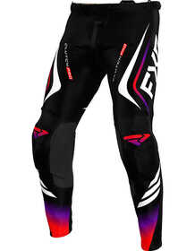 Pantalon cross FXR Clutch Pro Noir-Rouge 2025