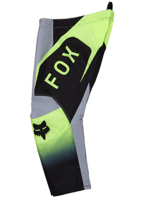 Pantalon cross Kid Fox 180 Lean Jaune Fluo 2025 Dos