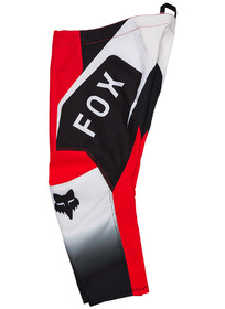 Pantalon cross Kid Fox 180 Lean Rouge Fluo 2025 Dos