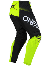 Pantalon cross O'Neal Element Racewear Jaune Fluo 2025 Dos