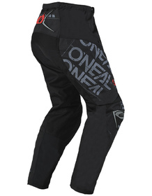 Pantalon cross O'Neal Element Static Noir 2025 Dos