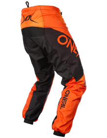 Pantalon cross O'Neal Matrix Ridewear Orange 2025 Dos