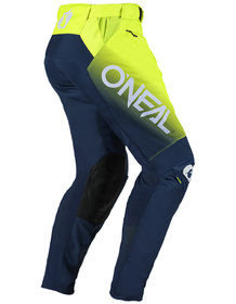 Pantalon cross O'Neal Mayhem Hexx Jaune Fluo 2025 Dos