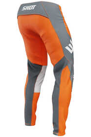 Pantalon cross Shot Contact Shield Orange 2025 Dos