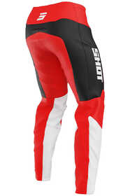 Pantalon cross Shot Devo League Rouge 2025 Dos