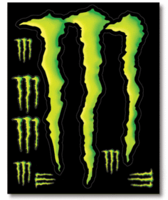 Sticker Sticker Monster Energy – Stickers moto – autocollants pour quad –  motocross – pour motos, voitures, casques, ordinateurs portables et autres  objets (45) : : Auto et Moto