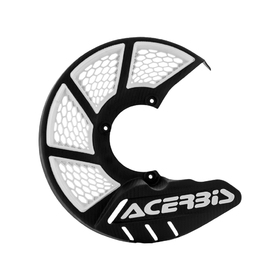 Protège disque frein avant Acerbis X-Brake 2.0 245 mm Noir-Blanc