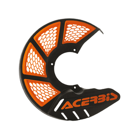 Protège disque frein avant Acerbis X-Brake 2.0 245 mm Noir-Orange