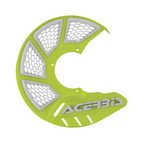 Protège disque frein avant Acerbis X-Brake 2.0 Jaune Fluo