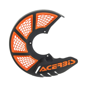 Protège disque frein avant Acerbis X-Brake 2.0 Noir-Orange