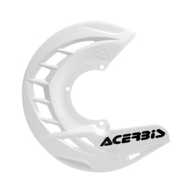 Protège disque frein avant Acerbis X-Brake Blanc